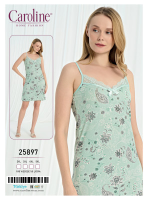 Caroline 25897 ночная рубашка 2XL, 3XL, 4XL, 5XL