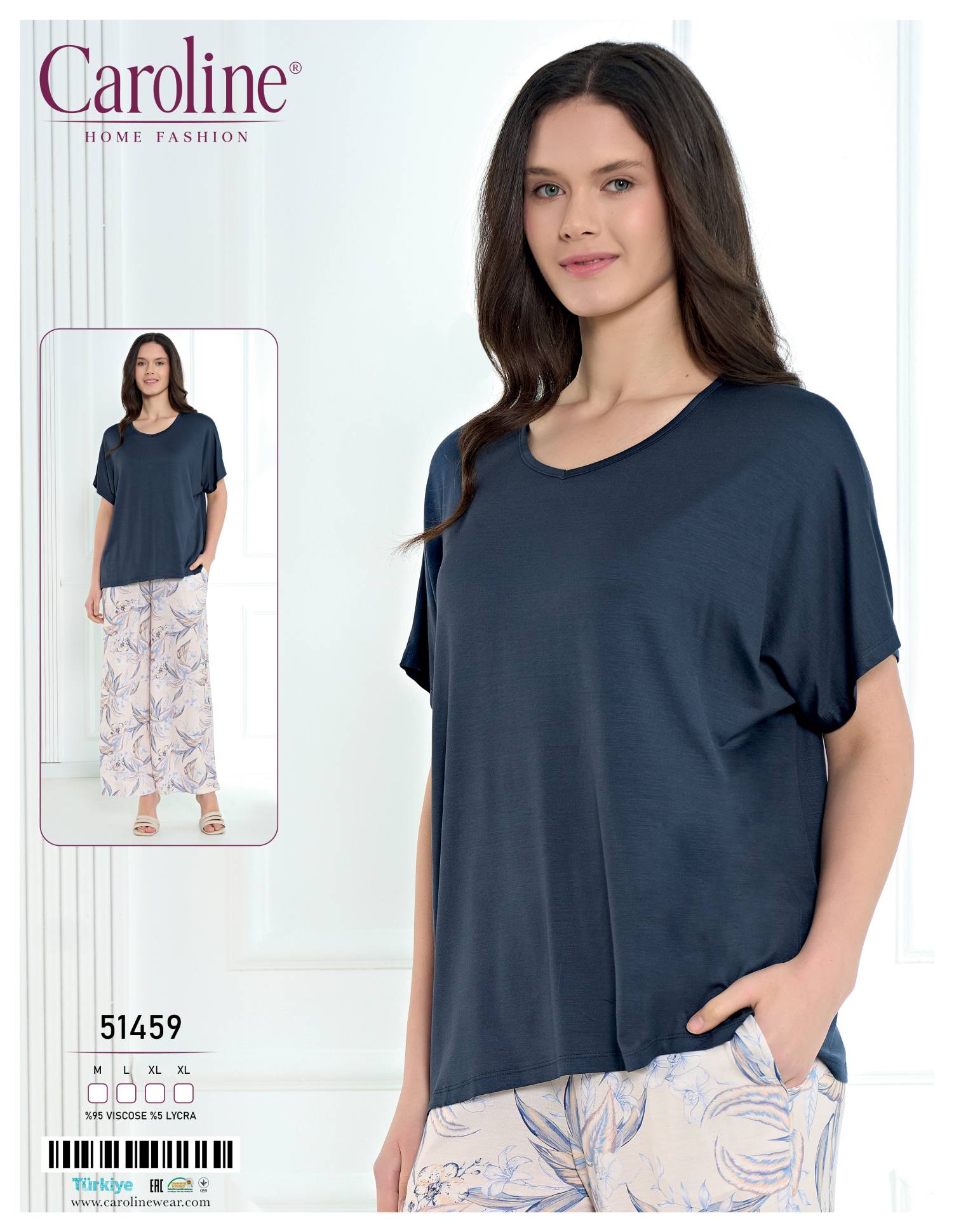 Caroline 51459 пижама M, L, XL, XL
