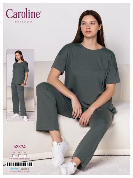 Caroline 52374 пижама 2XL, 3XL, 4XL