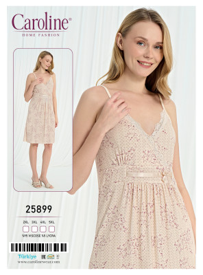 Caroline 25899 ночная рубашка 2XL, 3XL, 4XL, 5XL