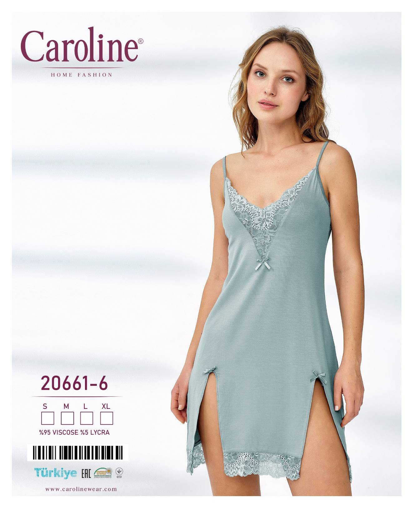 Caroline 20661 ночная рубашка L