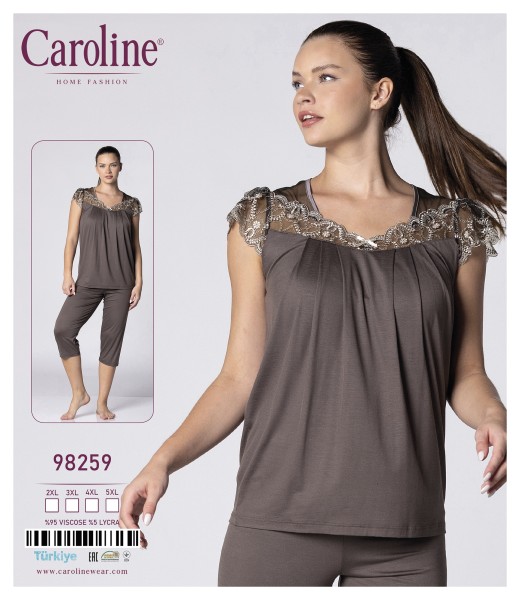 Caroline 98259 пижама 2XL, 3XL, 4XL, 5XL