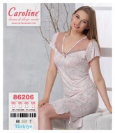 Caroline 86206 ночная рубашка 4XL