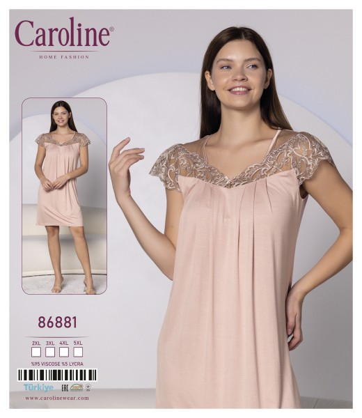 Caroline 86881 ночная рубашка 4XL