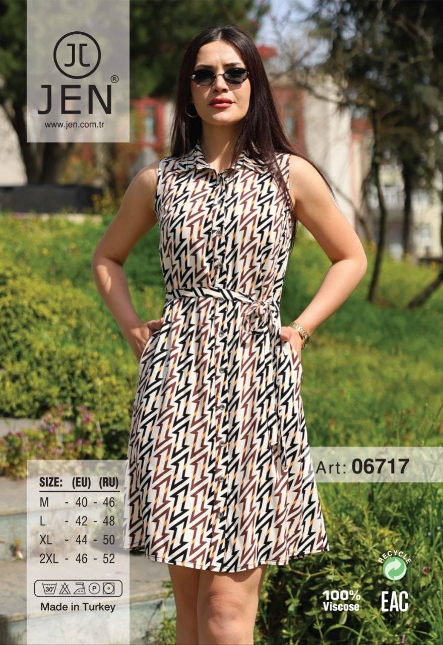 Jen 06717 халат M, L, XL, 2XL
