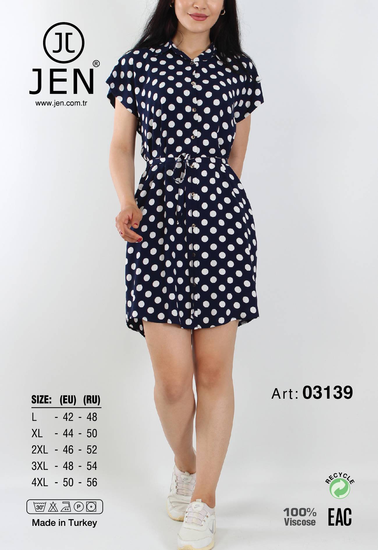 Jen 03139 халат 3XL, 4XL