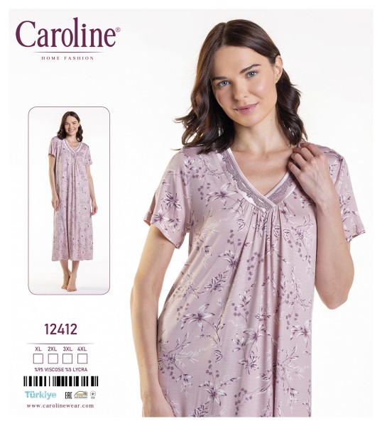 Caroline 12412 ночная рубашка XL