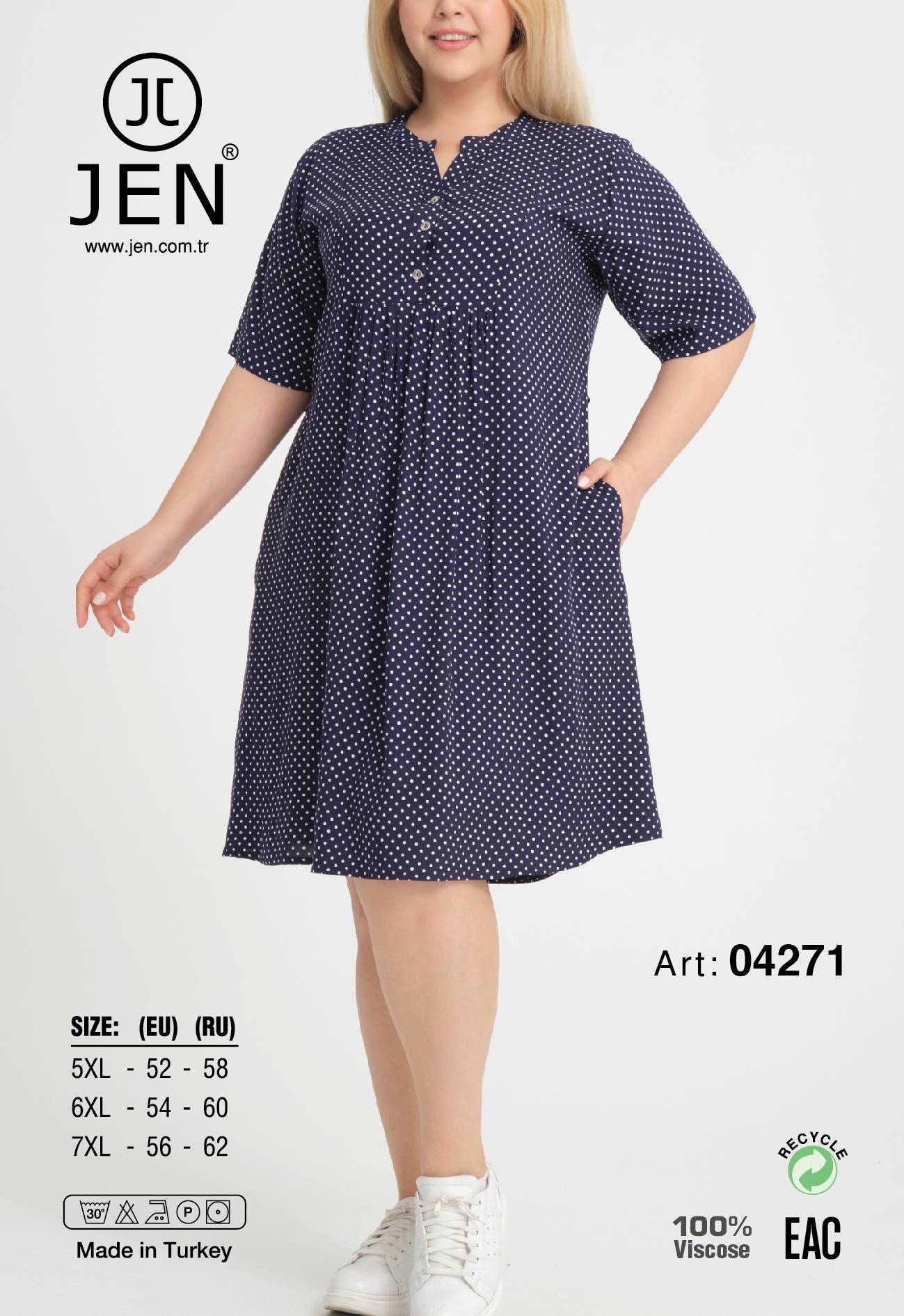 Jen 04271 платье 7XL