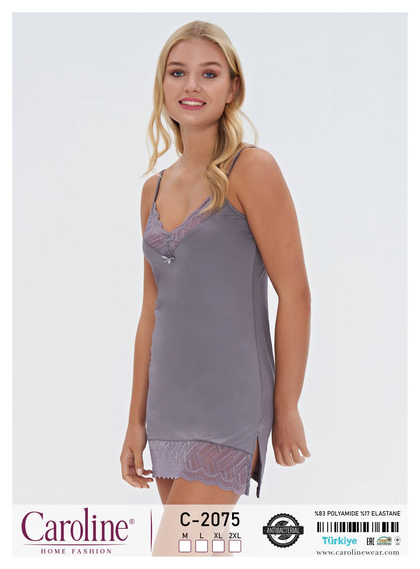 Caroline C-2075 ночная рубашка M, L, XL, 2XL