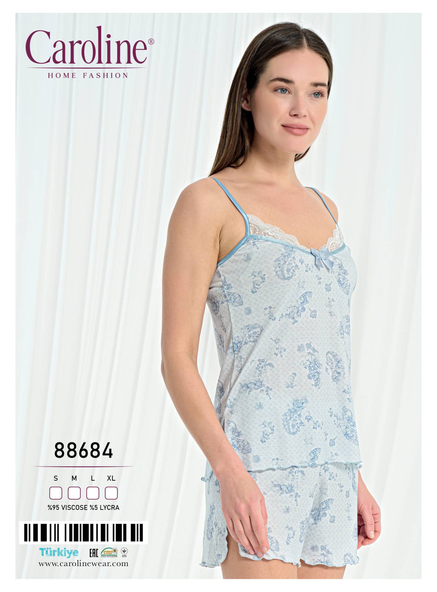 Caroline 88684 пижама S, M, L, XL