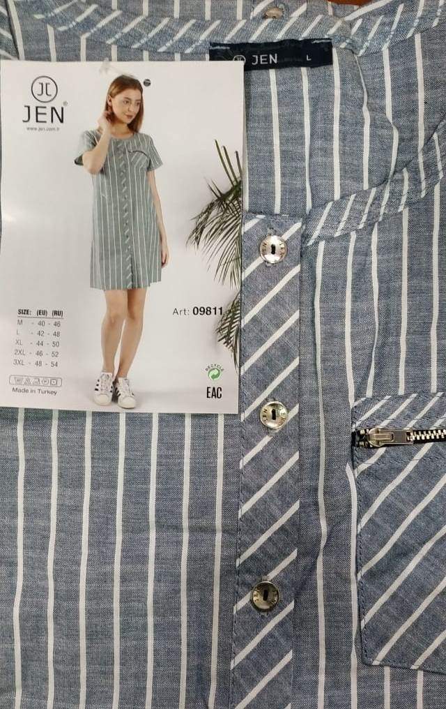 Jen 09811 халат M, L, XL, 2XL, 3XL