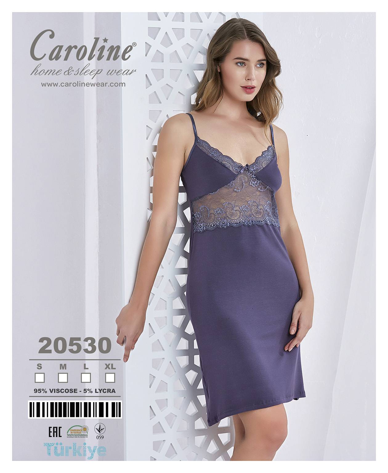 Caroline 20530 ночная рубашка L