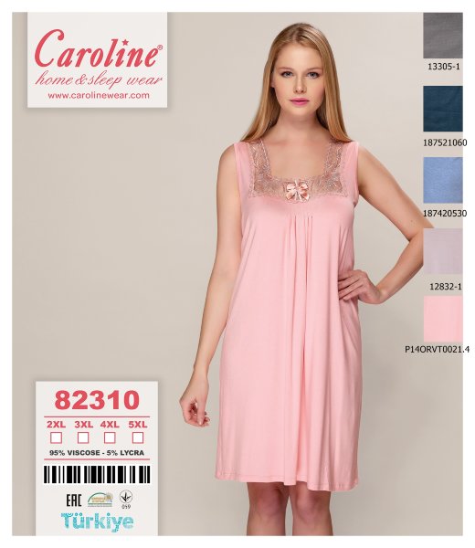 Caroline 82310 ночная рубашка 3XL