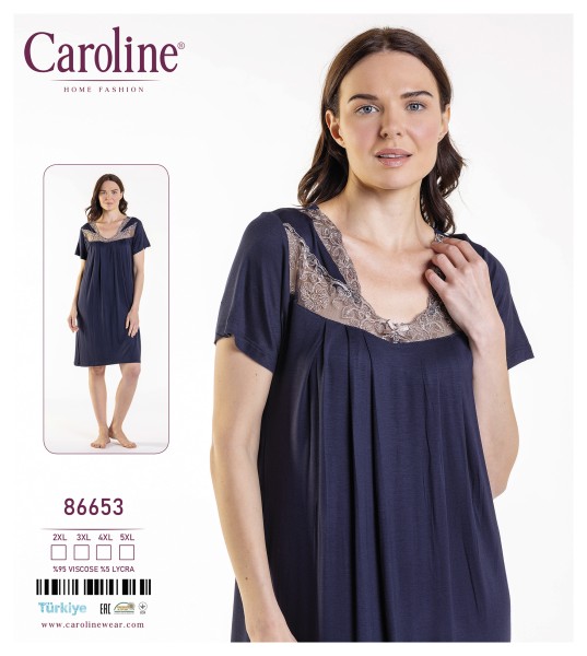 Caroline 86653 ночная рубашка 2XL, 3XL, 4XL, 5XL