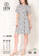 Jen 05135 халат M, L, XL, 2XL, 3XL