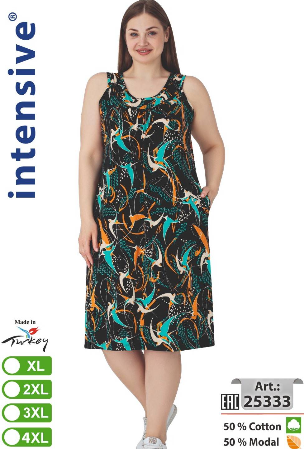 Intensive 25333 платье XL, 2XL, 3XL, 4XL