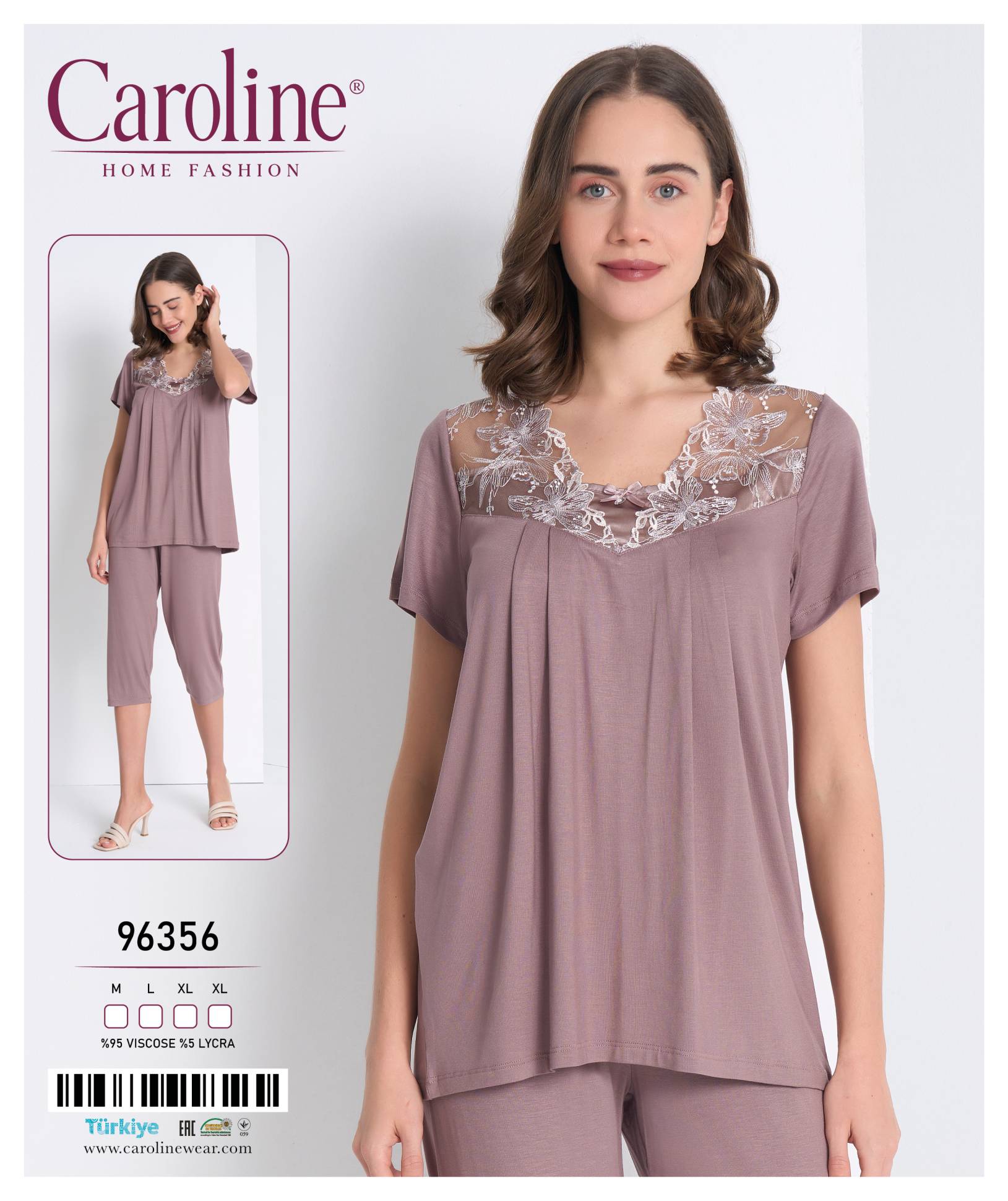 Caroline 96356 пижама M, L, XL, XL