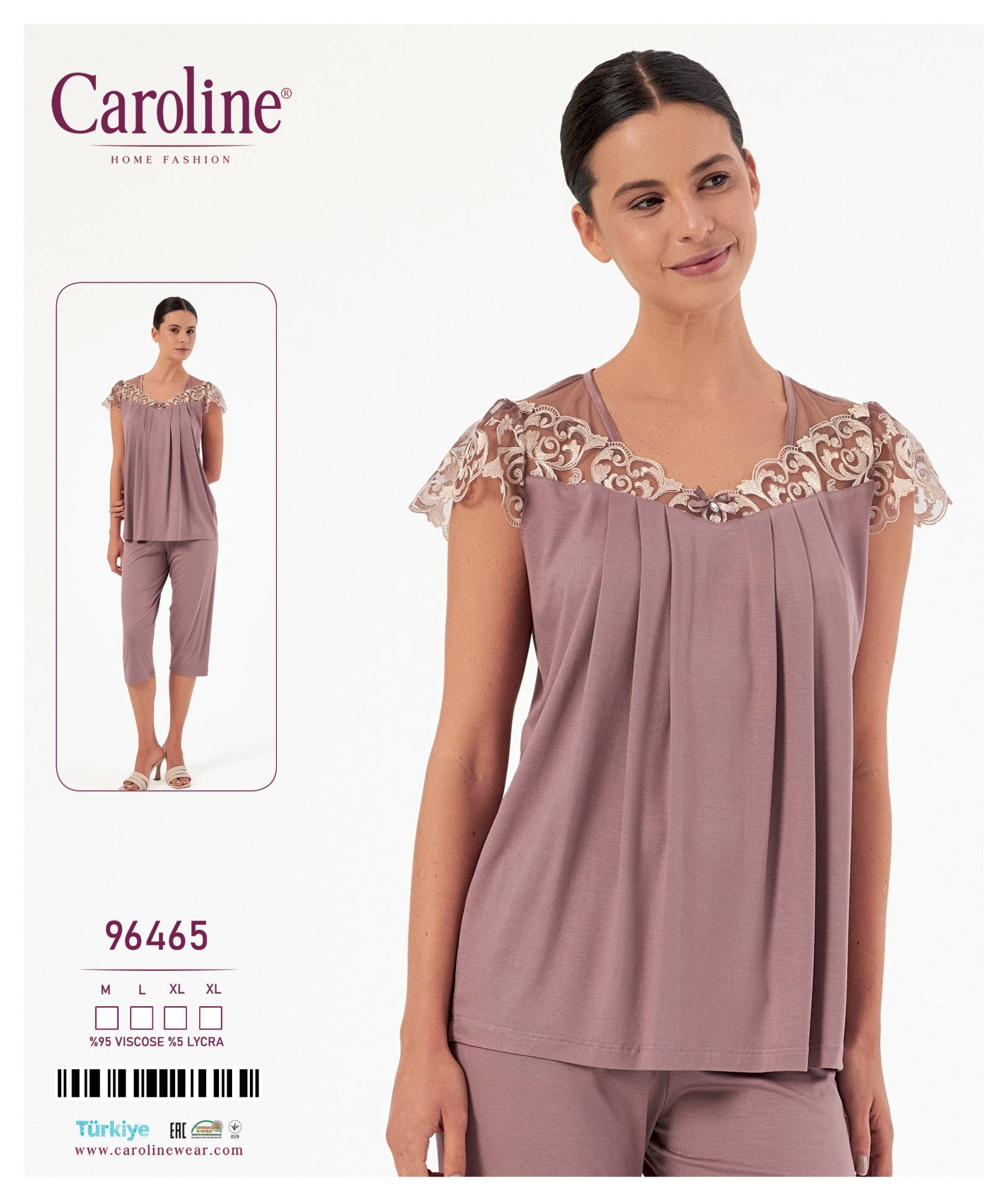 Caroline 96465 пижама M, L, XL, XL