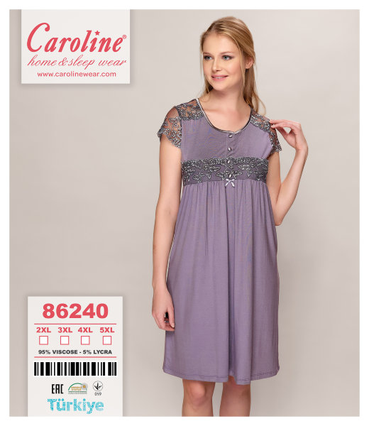 Caroline 86240 ночная рубашка 2XL