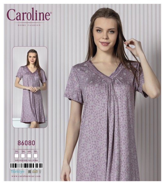 Caroline 86080 ночная рубашка 2XL, 3XL, 4XL, 5XL