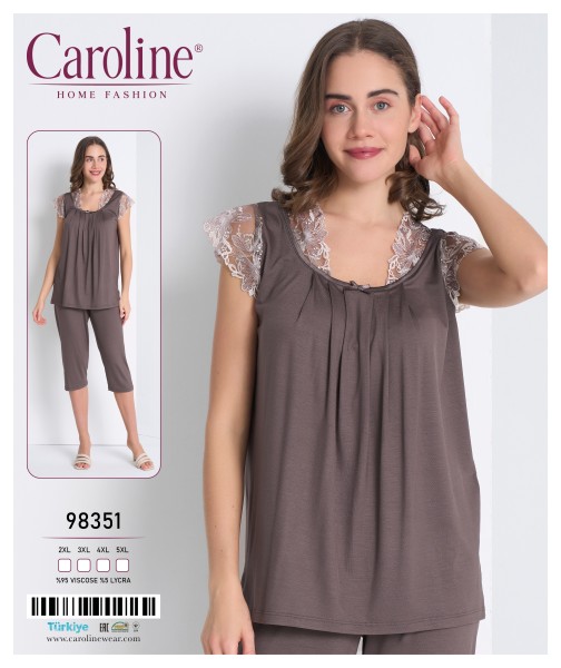 Caroline 98351 пижама 2XL, 3XL, 4XL, 5XL