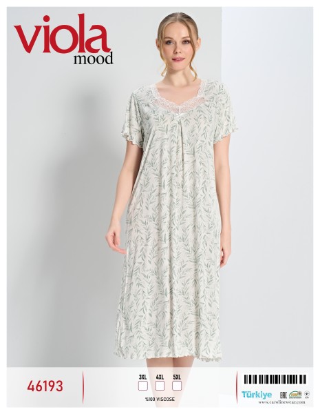 Viola 46193 ночная рубашка 3XL, 4XL, 5XL