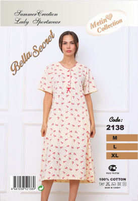 Metin 2138 ночная рубашка M, L, XL