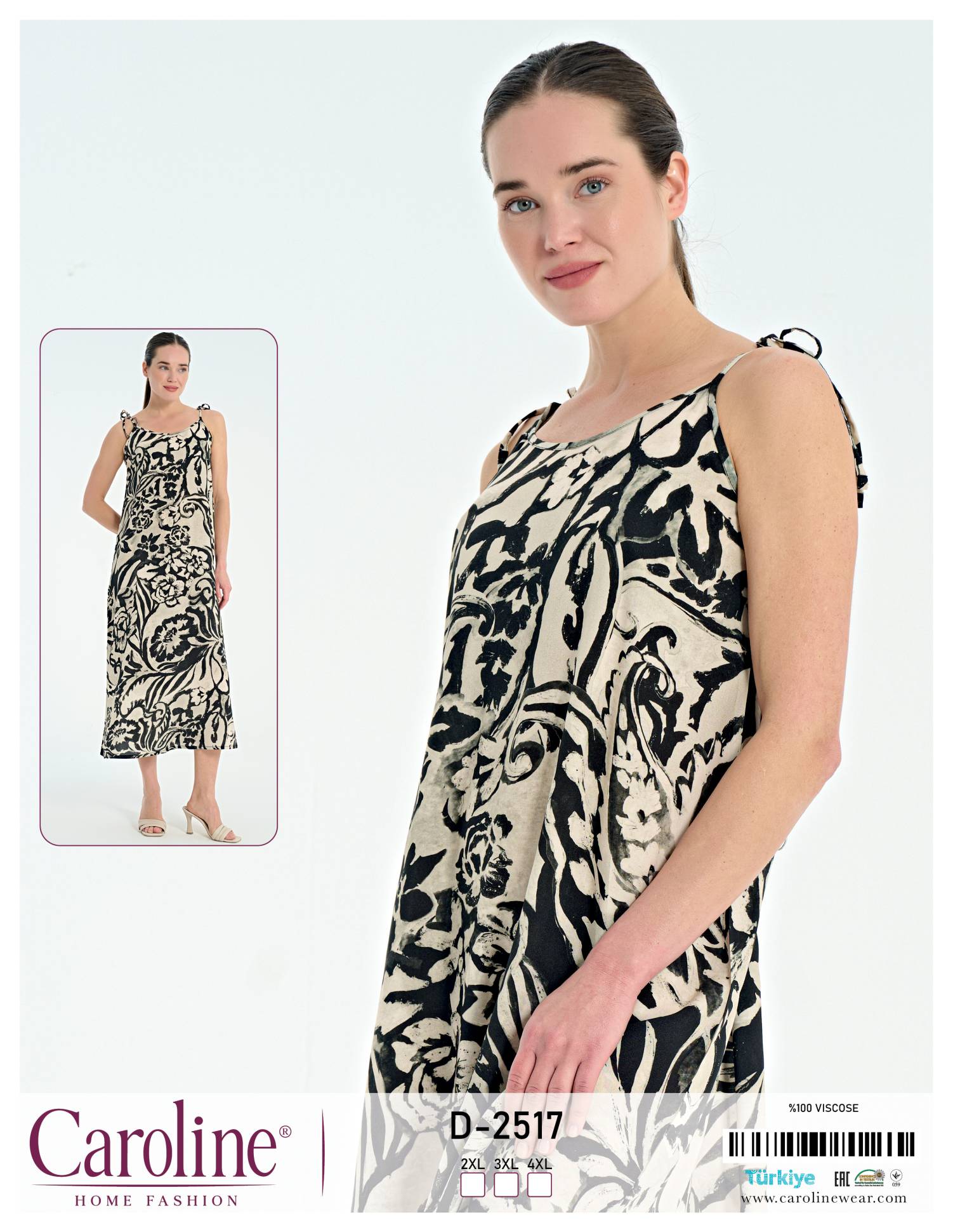 Caroline D-2517 платье 2XL, 3XL, 4XL