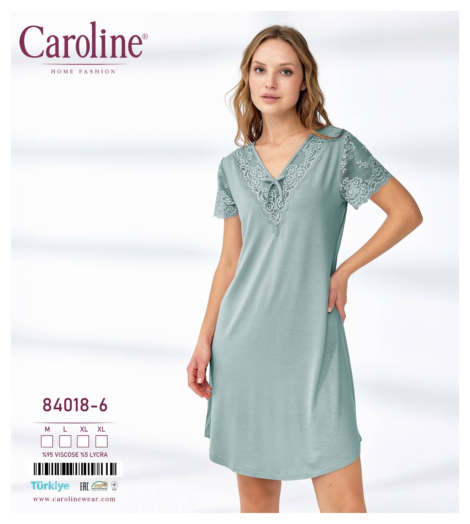 Caroline 84018 ночная рубашка XL