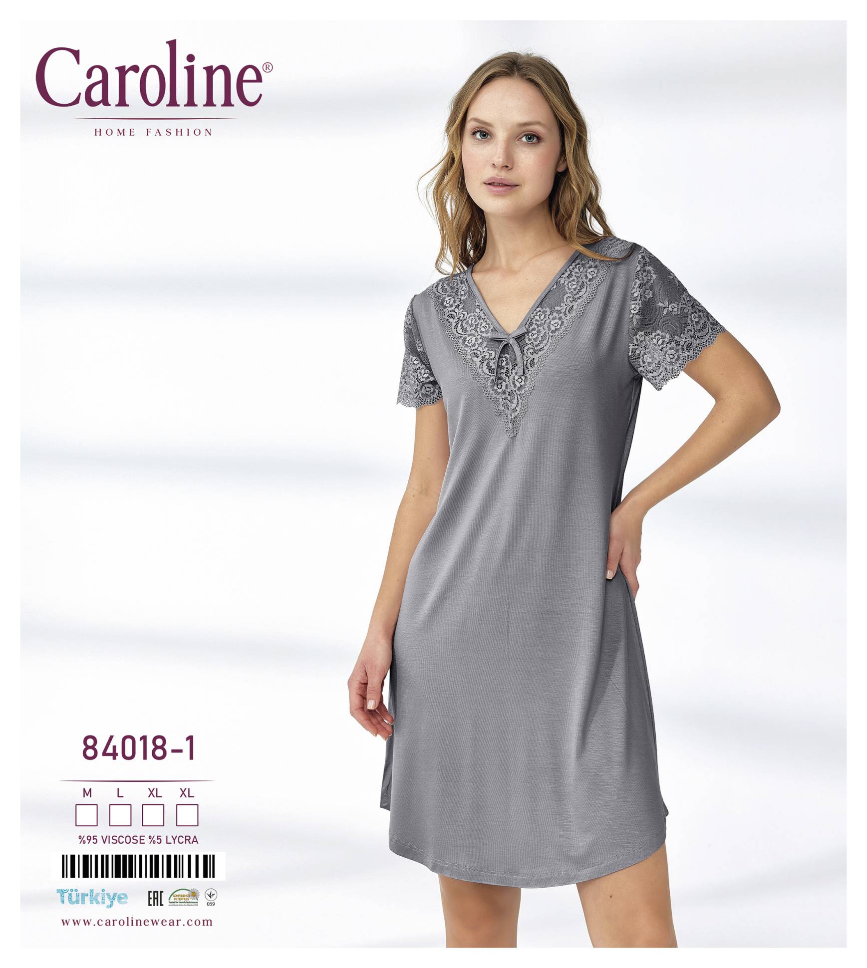 Caroline 84018 ночная рубашка XL