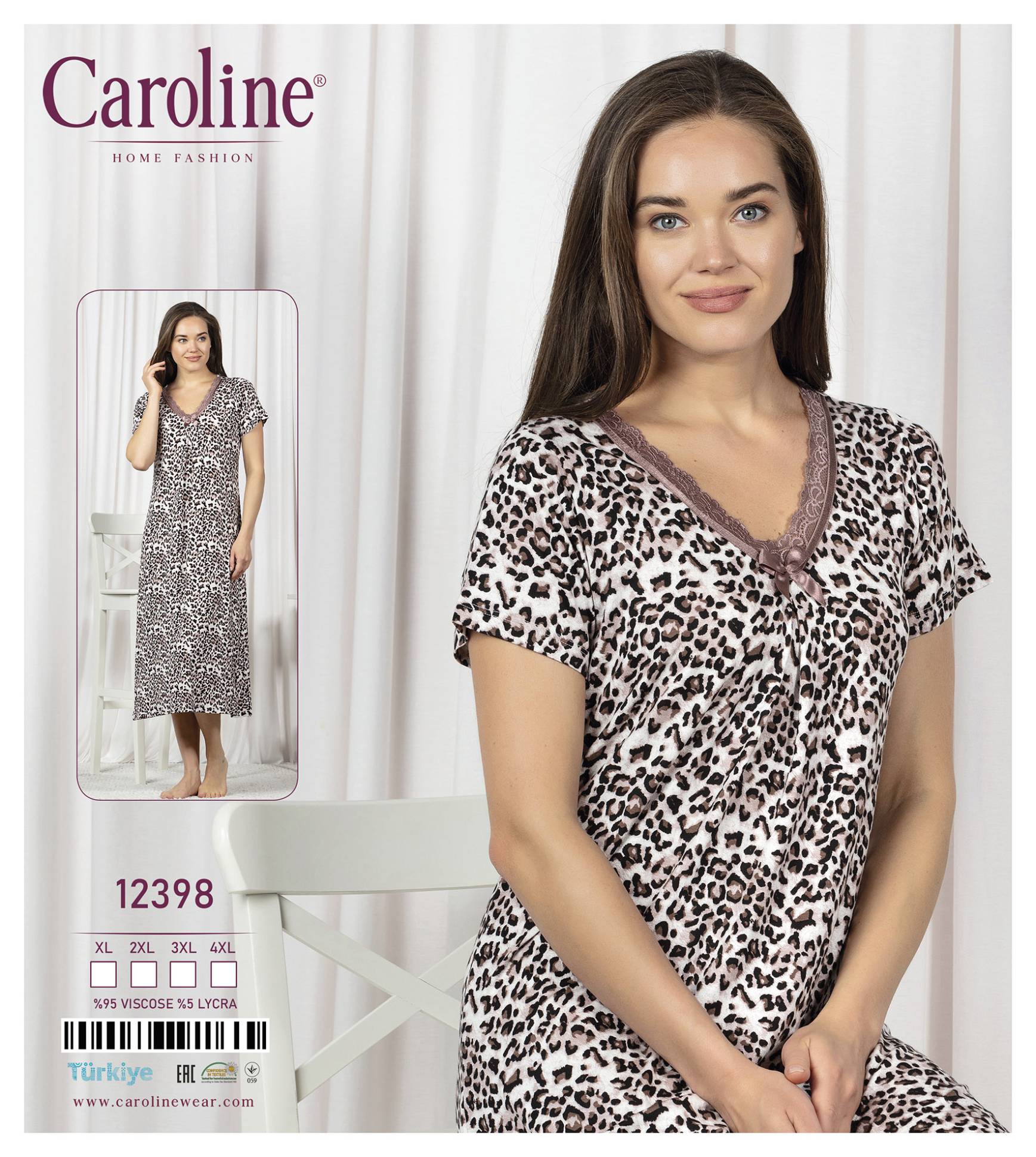 Caroline 12398 ночная рубашка XL