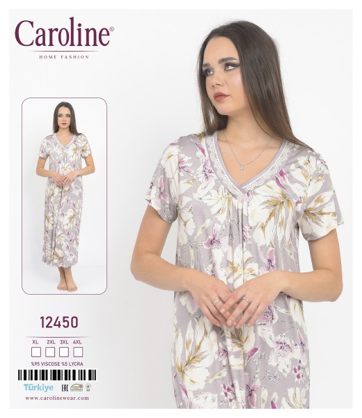 Caroline 12450 ночная рубашка 3XL