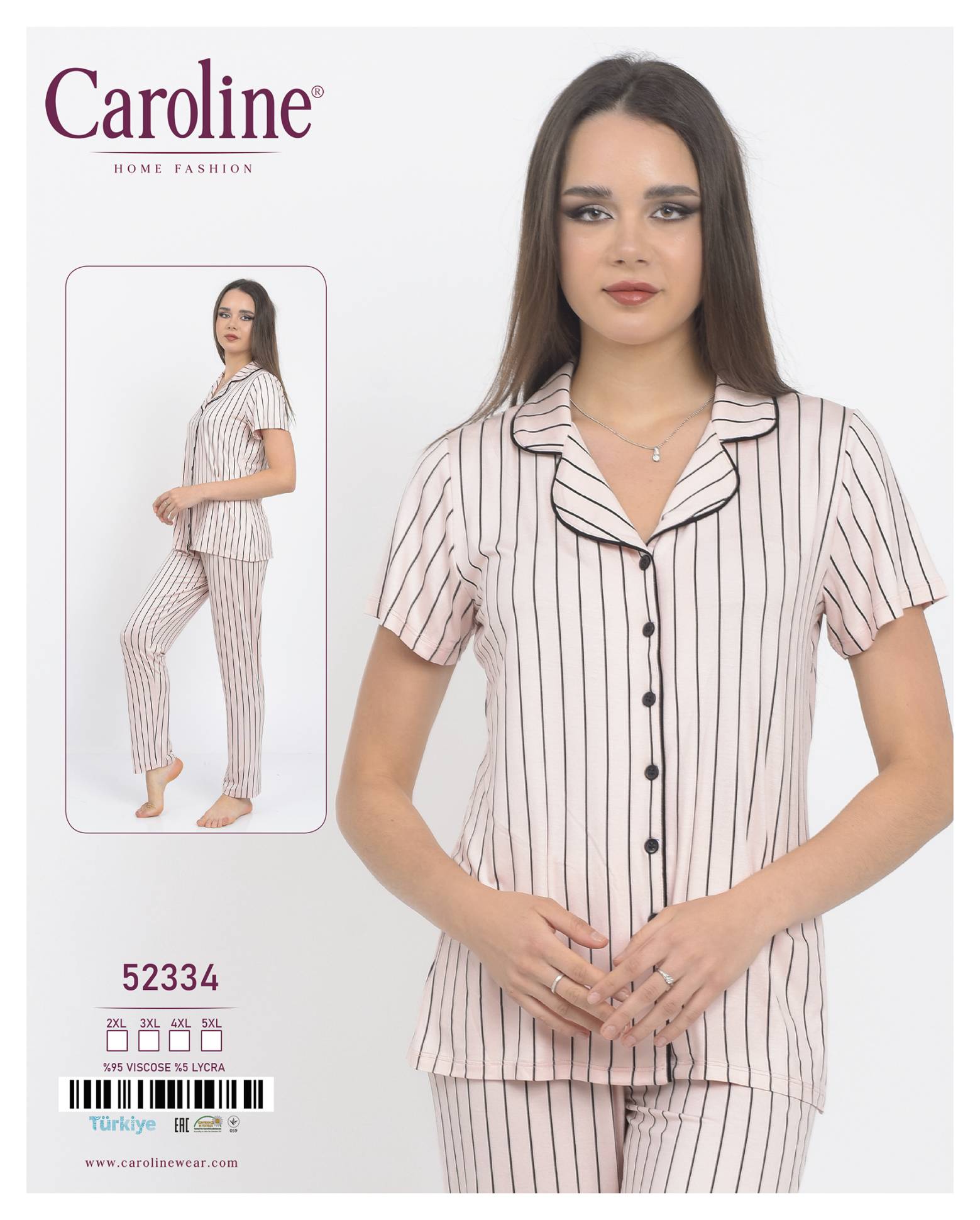 Caroline 52334 пижама 3XL