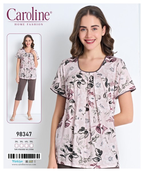 Caroline 98347 пижама 2XL, 3XL, 4XL, 5XL