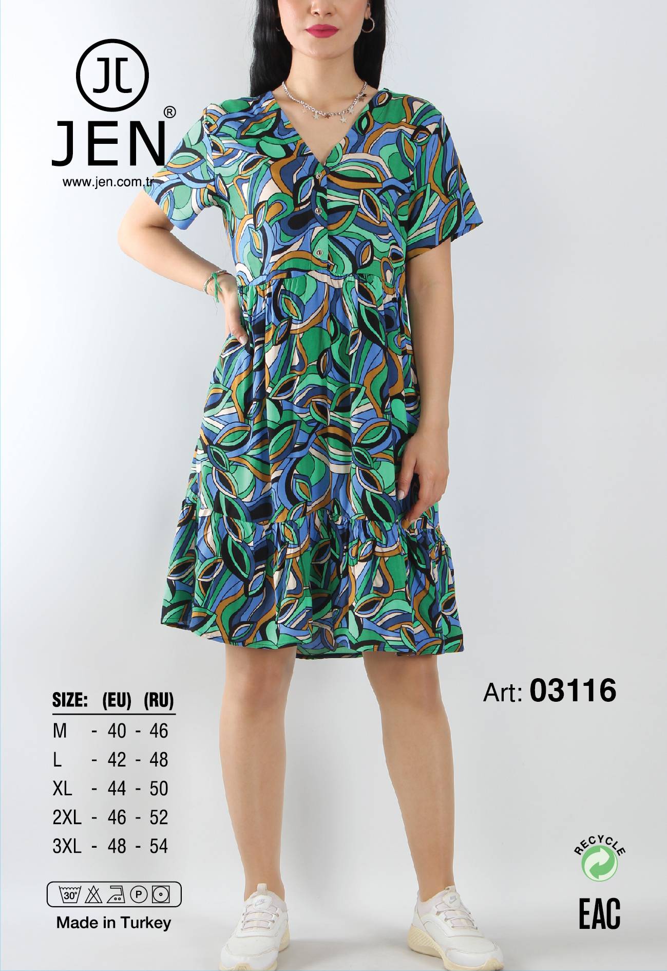 Jen 03116 платье XL, 2XL, 3XL