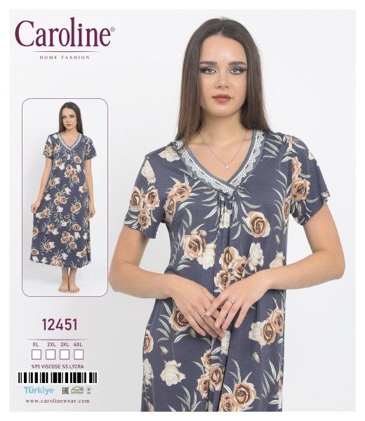 Caroline 12451 ночная рубашка 4XL