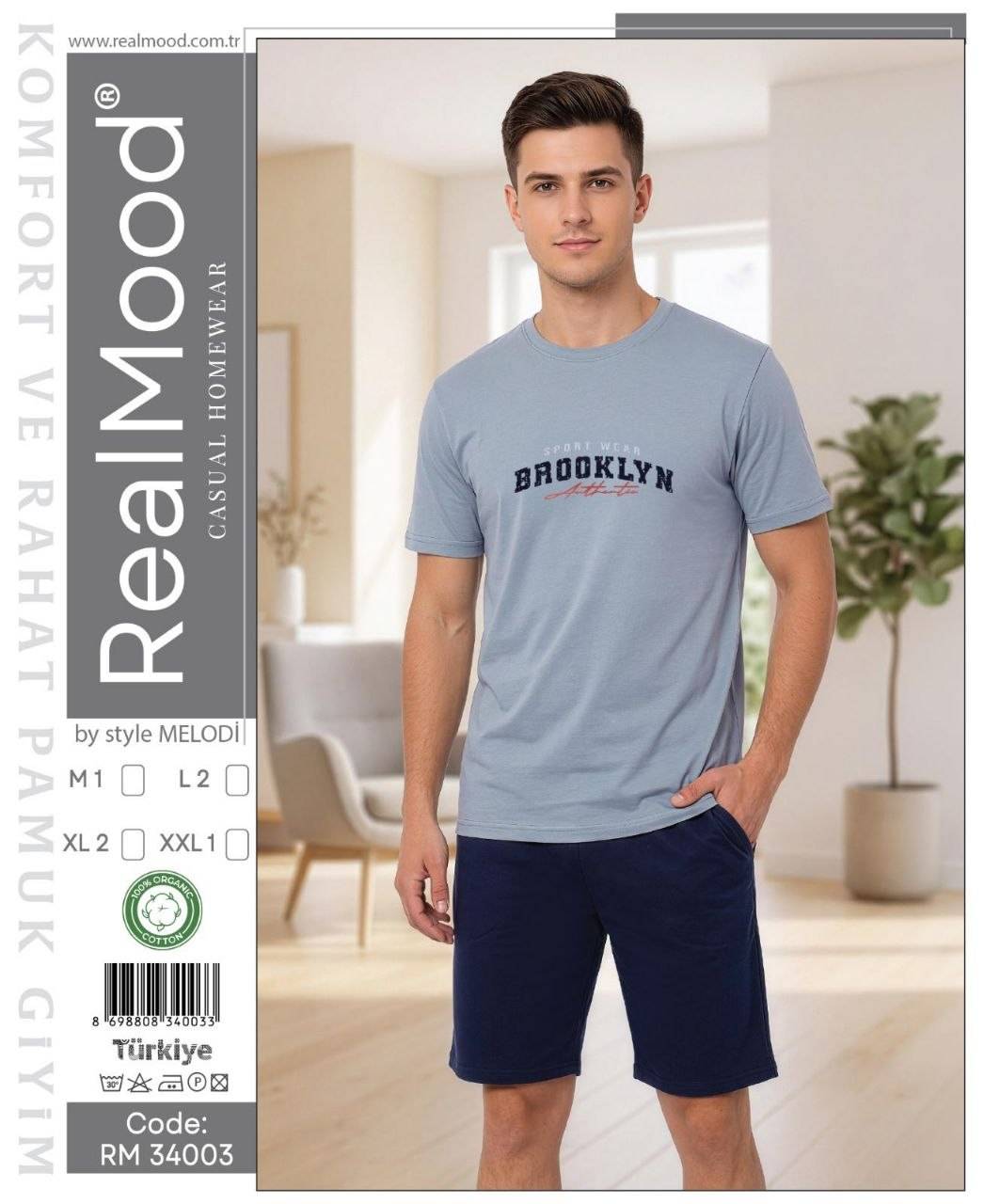 RealMood 34003 пижама M, L, L, XL, XL, 2XL
