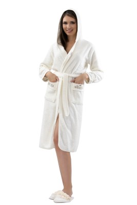 Ramel 431 халат женский с вышивкой 3XL, 4XL