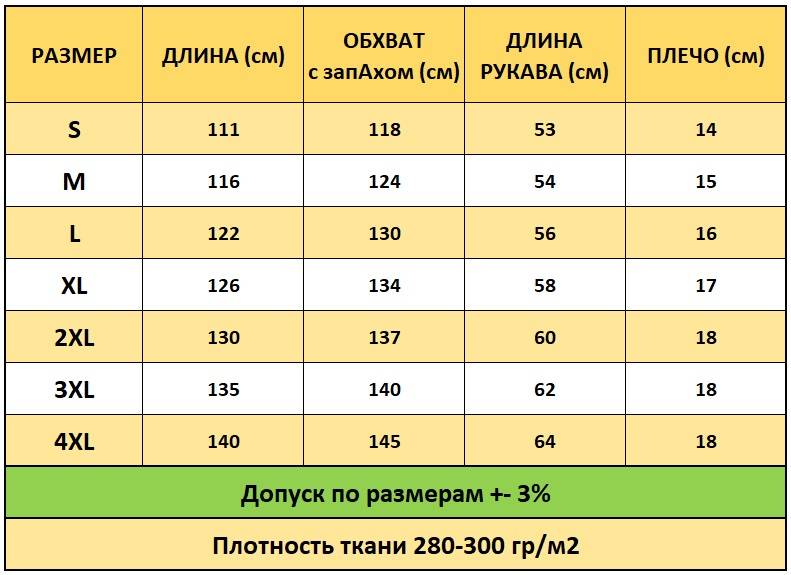 Ramel 431 халат женский с вышивкой 3XL, 4XL