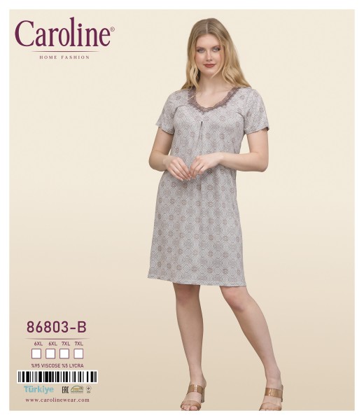 Caroline 86803-B ночная рубашка 6XL, 7XL