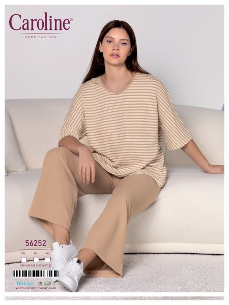 Caroline 56252 пижама 2XL, 3XL, 4XL