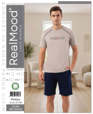 RealMood 34006 пижама M, L, L, XL, XL, 2XL