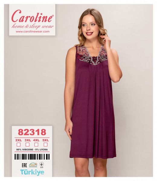 Caroline 82318 ночная рубашка 2XL, 4XL
