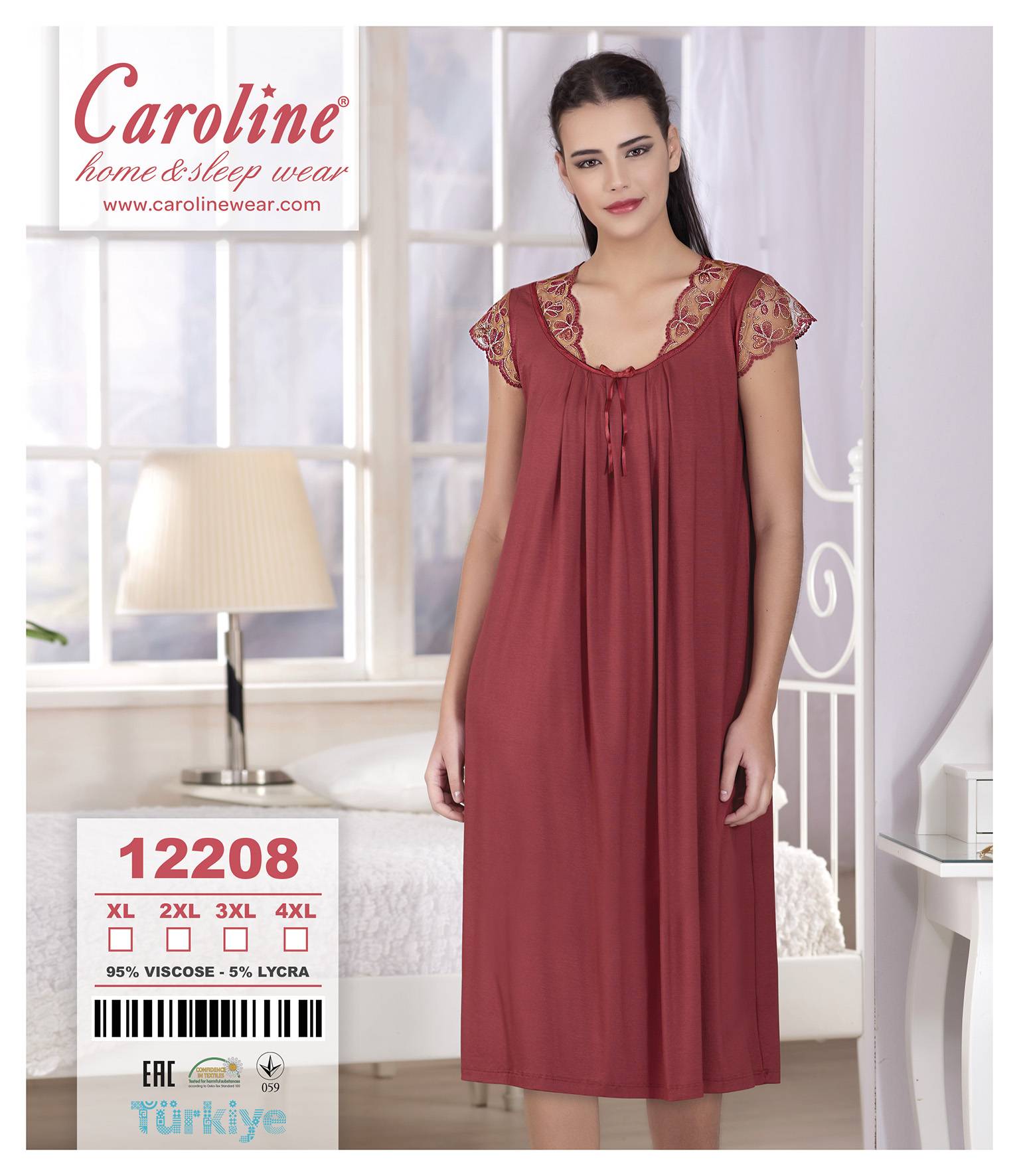 Caroline 12208 ночная рубашка XL