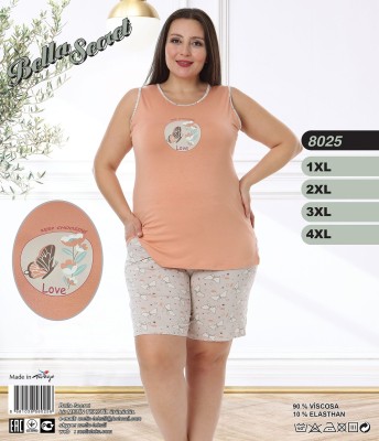 Metin 8025 пижама 1XL, 2XL, 3XL, 4XL