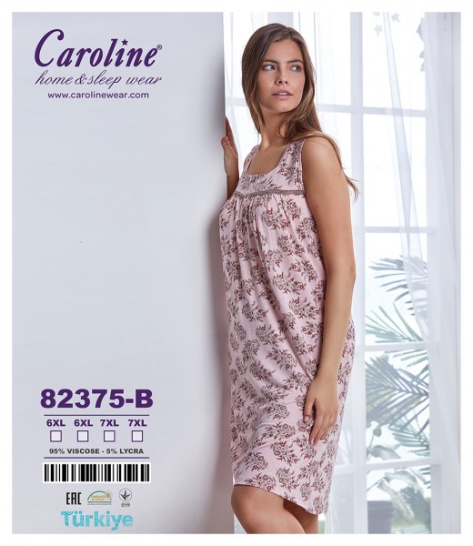 Caroline 82375-B ночная рубашка 6XL
