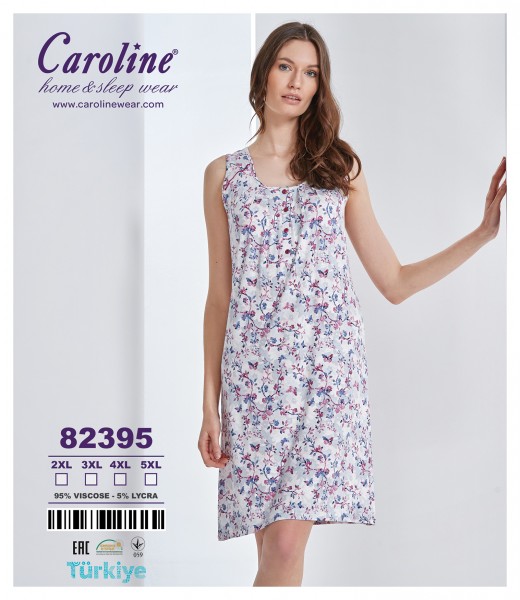 Caroline 82395 ночная рубашка 2XL, 3XL, 4XL, 5XL