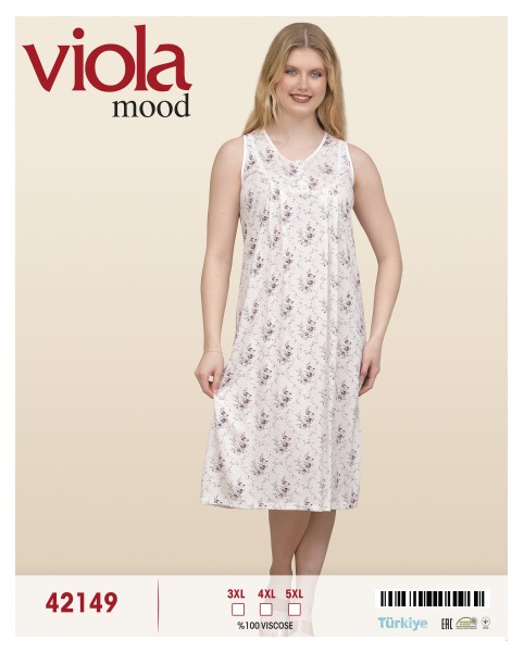 Viola 42149 ночная рубашка 3XL, 4XL, 5XL