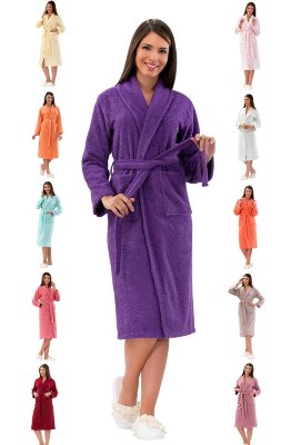 Ramel 432 халат женский с вышивкой L, XL