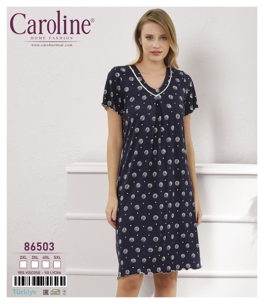 Caroline 86503 ночная рубашка 2XL, 3XL, 4XL, 5XL